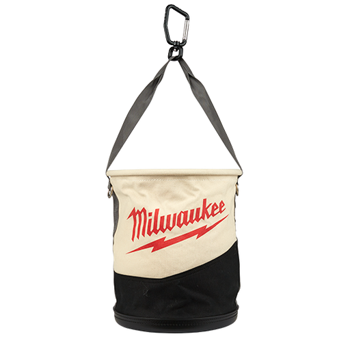 [48-22-8270N] Milwaukee Canvas Utility Bucket W/ Pockets 48-22-8270
