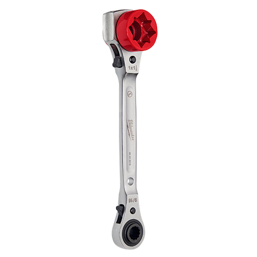 [48-22-9216] Milwaukee Lineman's 5In1 Ratcheting Wrench 48-22-9216