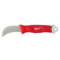 [48-22-1923] Milwaukee Lineman's Blunt Tip Hawkbill Knife With Stickwork™ 3-In-1 Ring 48-22-1923