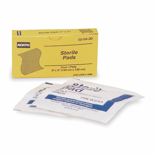 North-Sterile Gauze Pads 02-04-30
