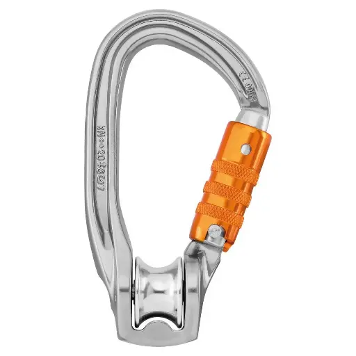 Petzl Rollclip Z® P75Sl, P75Tl Pulley Carabiner - Screw Lock P75Sl