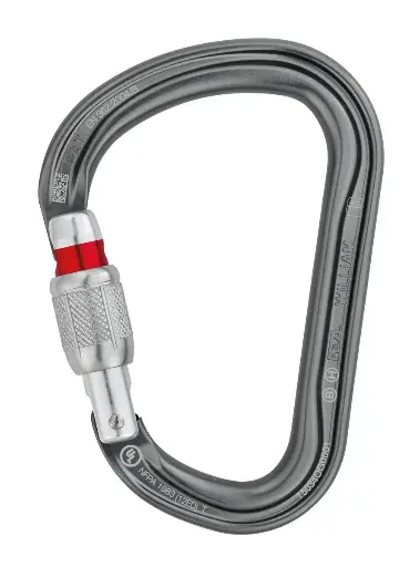 [M36ASL] Petzl-Large Capacity M36Asl William Screw-Lock Aluminum Carabiner