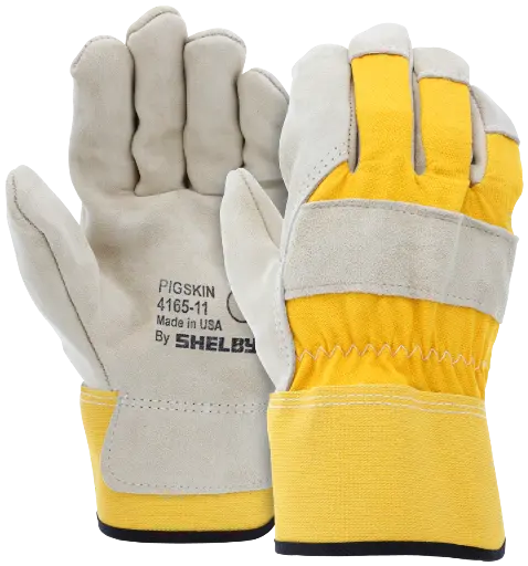 4165 - Buttermilk Pigskin Leather Palm Glove 2 1/2" Cuff