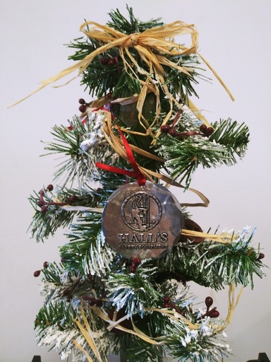 [1000000002] Wendall August Forge-10000002 Round Christmas Ornament
