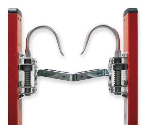 [92-89] Werner Ladder-Cable Hook And V-Rung Assembly 92-89