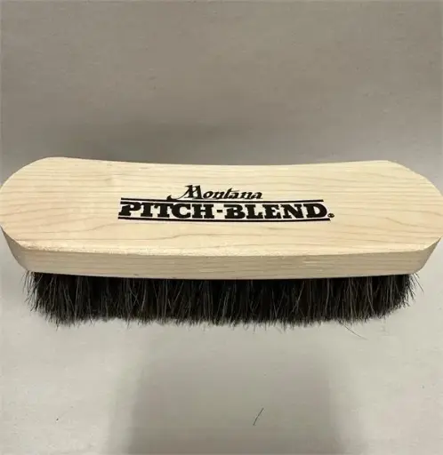 [MPBLR] Montana Pitch-Blend  Large Rocker Natural Horsehair Applicator 
