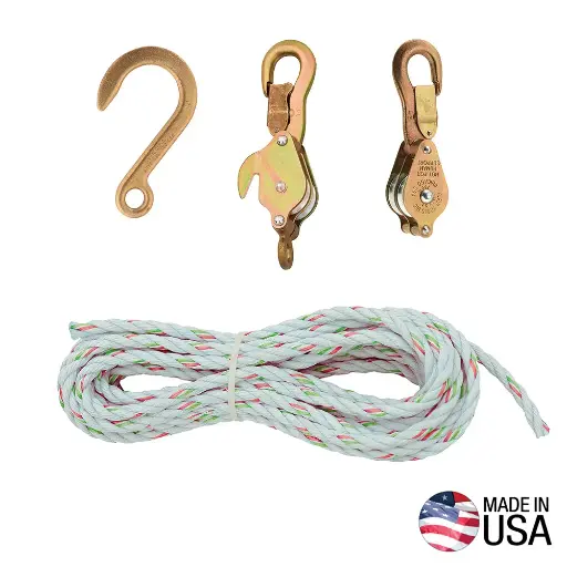 [1802-30] Klein Tools-Block and Tackle with Anchor Hook Cat. No. 258