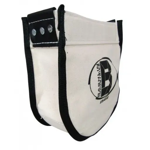 [25AMF2] Bashlin Canvas Bolt Bag With Clips and Magnet