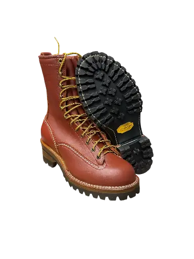 [RW9710100FL-9.5D] Boots-West Coast Rw9710 10 Redwood Highliner™ Lace-To-Toe Full-Lug Sole Lineman Boot (Size - 9.5D)