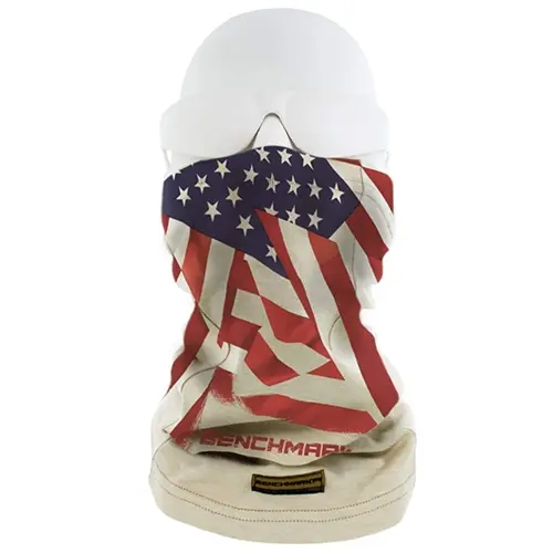 [3049FRB-AF] Benchmark Fr-American Flag Face Gaiter Cat 1 3049FRB-AF