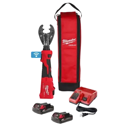 [2978-22O] Milwaukee M18™ FORCE LOGIC™ 6T Linear Utility Crimper Kit w/ O-D3 Jaw 2978-22O