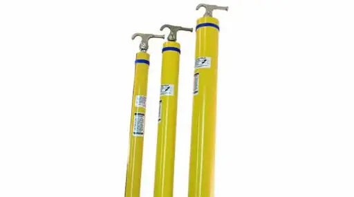 Telescoping Hot Sticks with Easy Alignment Feature