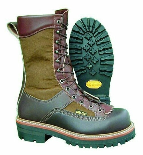 Boots-Hoffman POWERLINE 10" Powerline Waterproof Eh Plain Toe Lineman Boot 