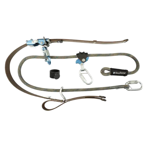 [8180D] FallTech APEX Pro Adjustable Wood Pole Fall Restrict Device for Distribution Poles - 8180D