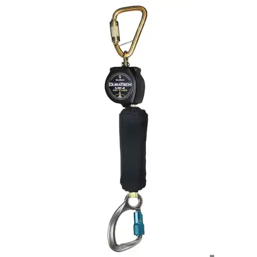 [72906SC6L] FallTech Arc Flash Mini Personal SRL w/ Aluminum Carabiner & Kevlar Extension - 6 ft.
