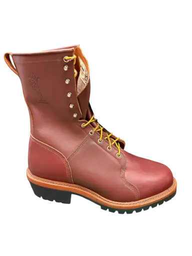 [70304-14D] Hall's-70304 Regular Toe Lineman Boot 10" Size 14D Only