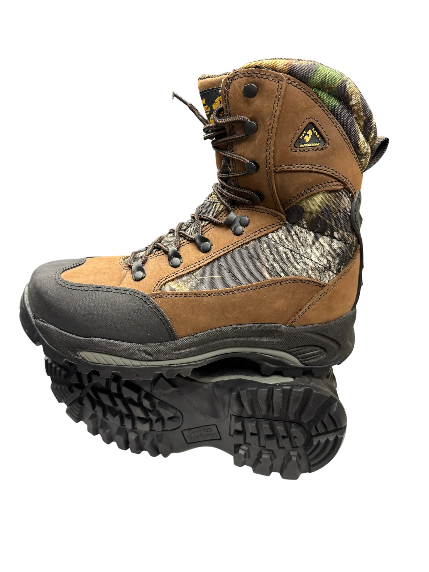 Dawgs Prolite Pull-On Composite Boots. Size 10 Durango-WorkHorse-Acorn-Black-  main image 3