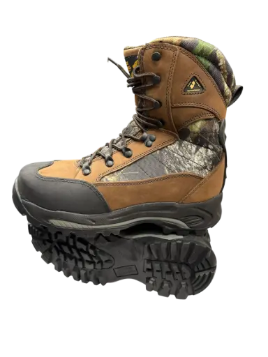 [4663-9.5M] Hall's-Golden Retriever Dry-Dawgs™ Camo Composite Toe  Boot 9" (Size 9.5 Only) Aged Stock